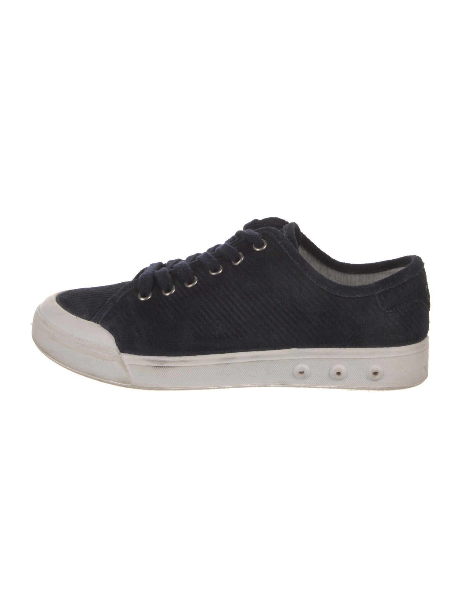 Rag & Bone Suede Colorblock Pattern Sneakers