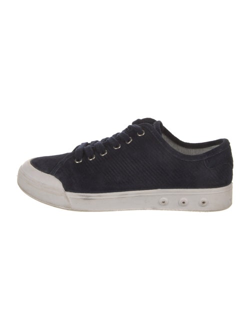 Rag & Bone Suede Colorblock Pattern Sneakers