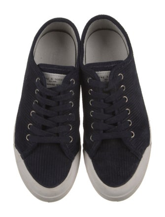 Rag & Bone Suede Colorblock Pattern Sneakers
