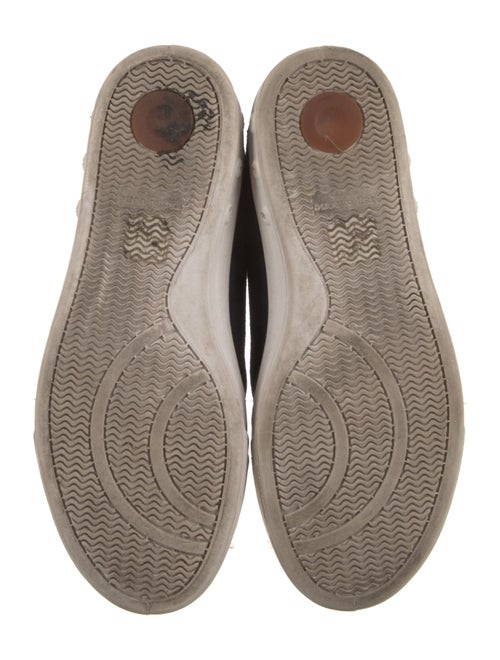 Rag & Bone Suede Colorblock Pattern Sneakers