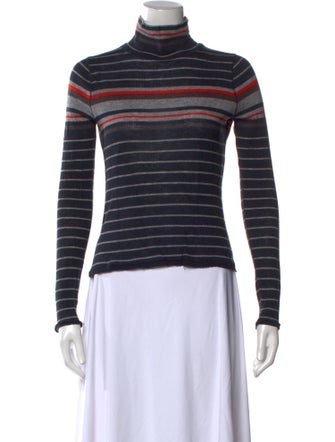 Rag & Bone Striped Turtleneck Sweater