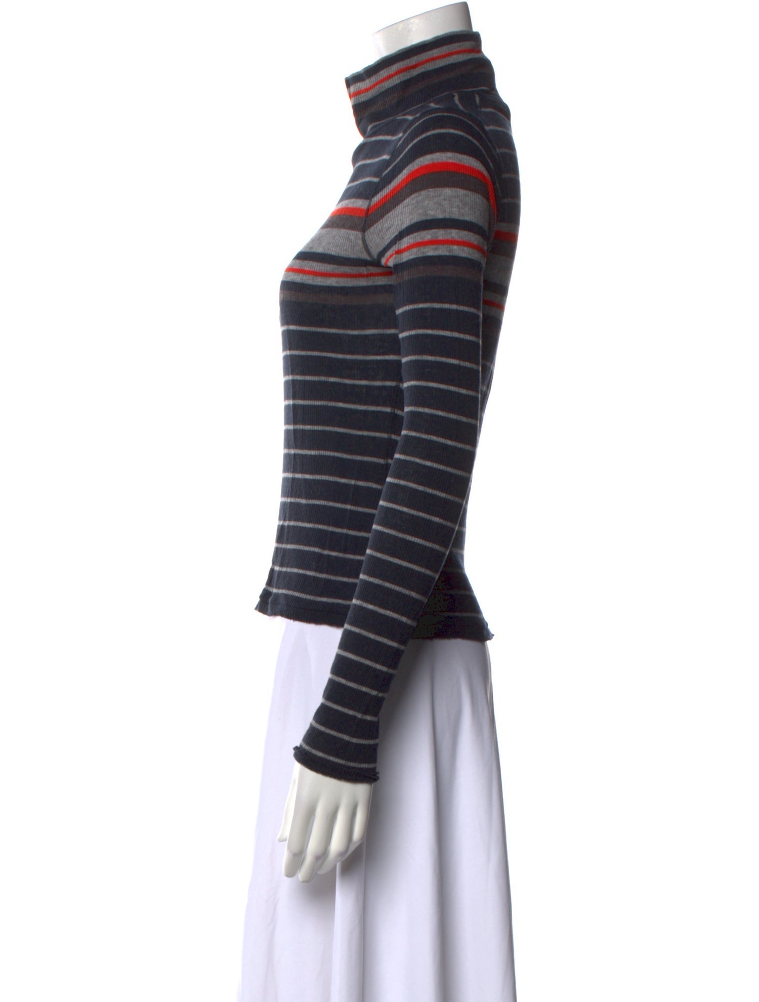 Rag & Bone Striped Turtleneck Sweater