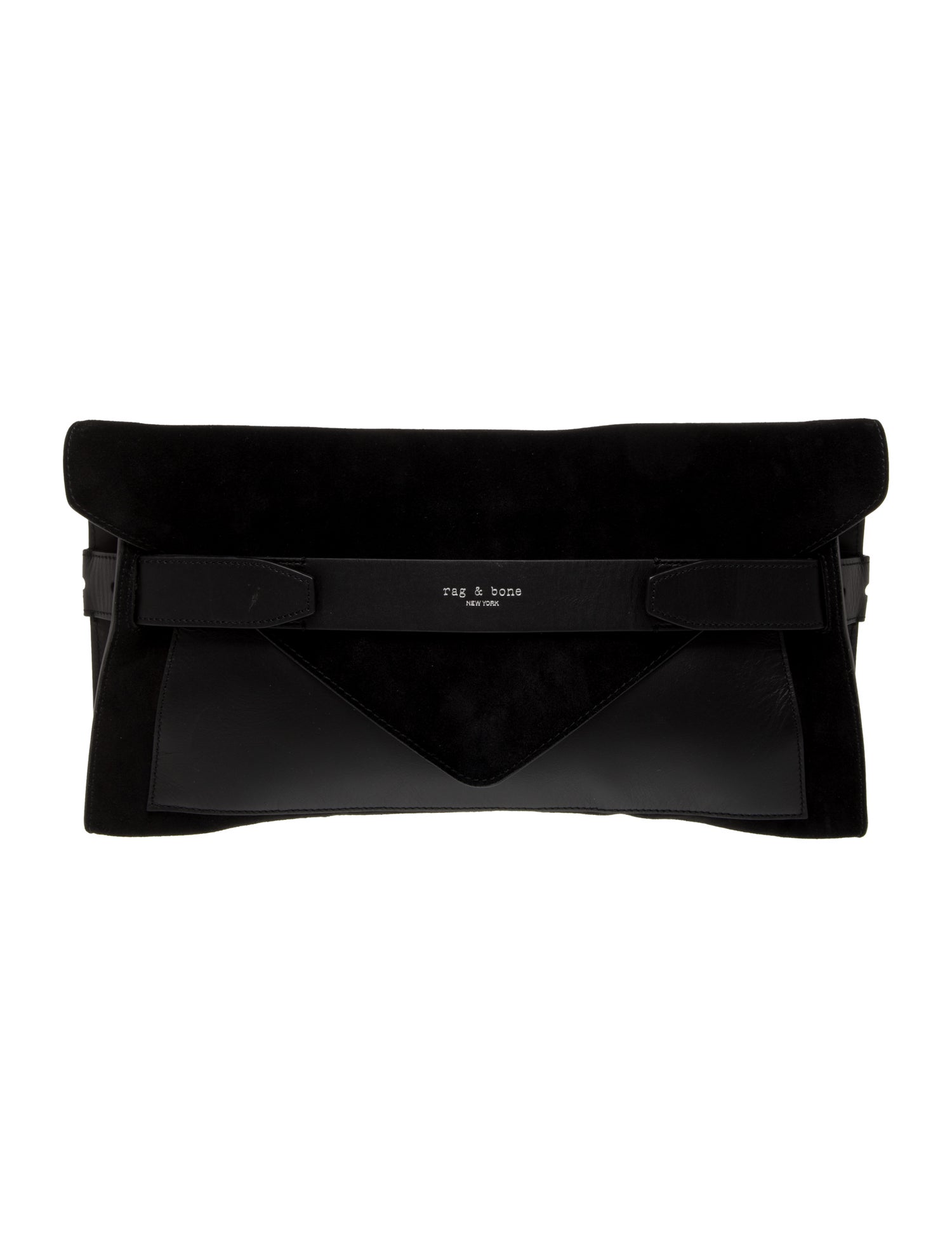 Rag & Bone Suede Clutch