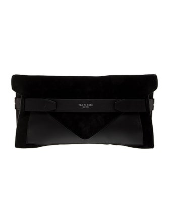Rag & Bone Suede Clutch