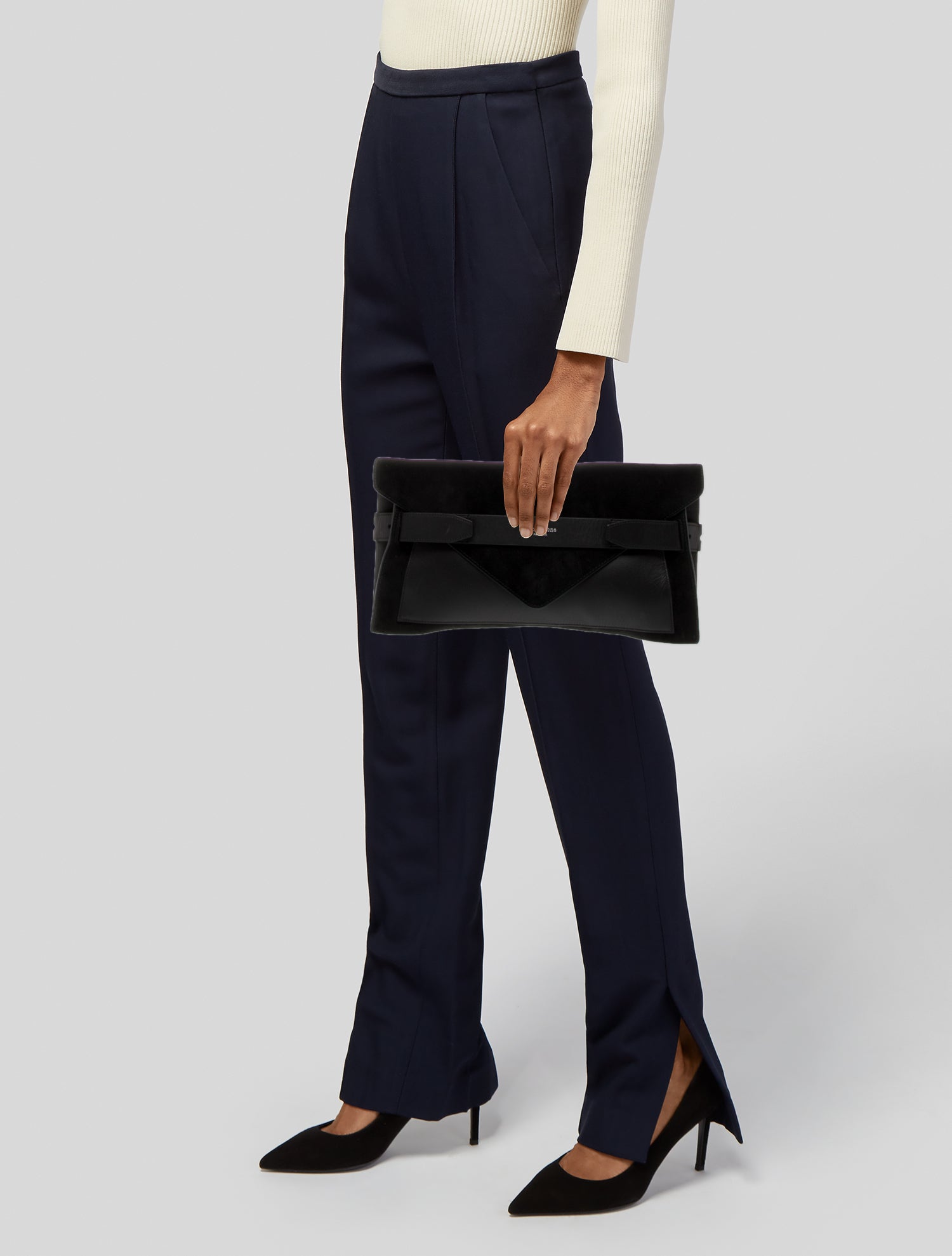 Rag & Bone Suede Clutch