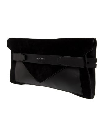 Rag & Bone Suede Clutch