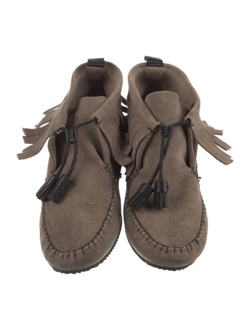 Rag & Bone Suede Tassel Accents Espadrille Sneakers