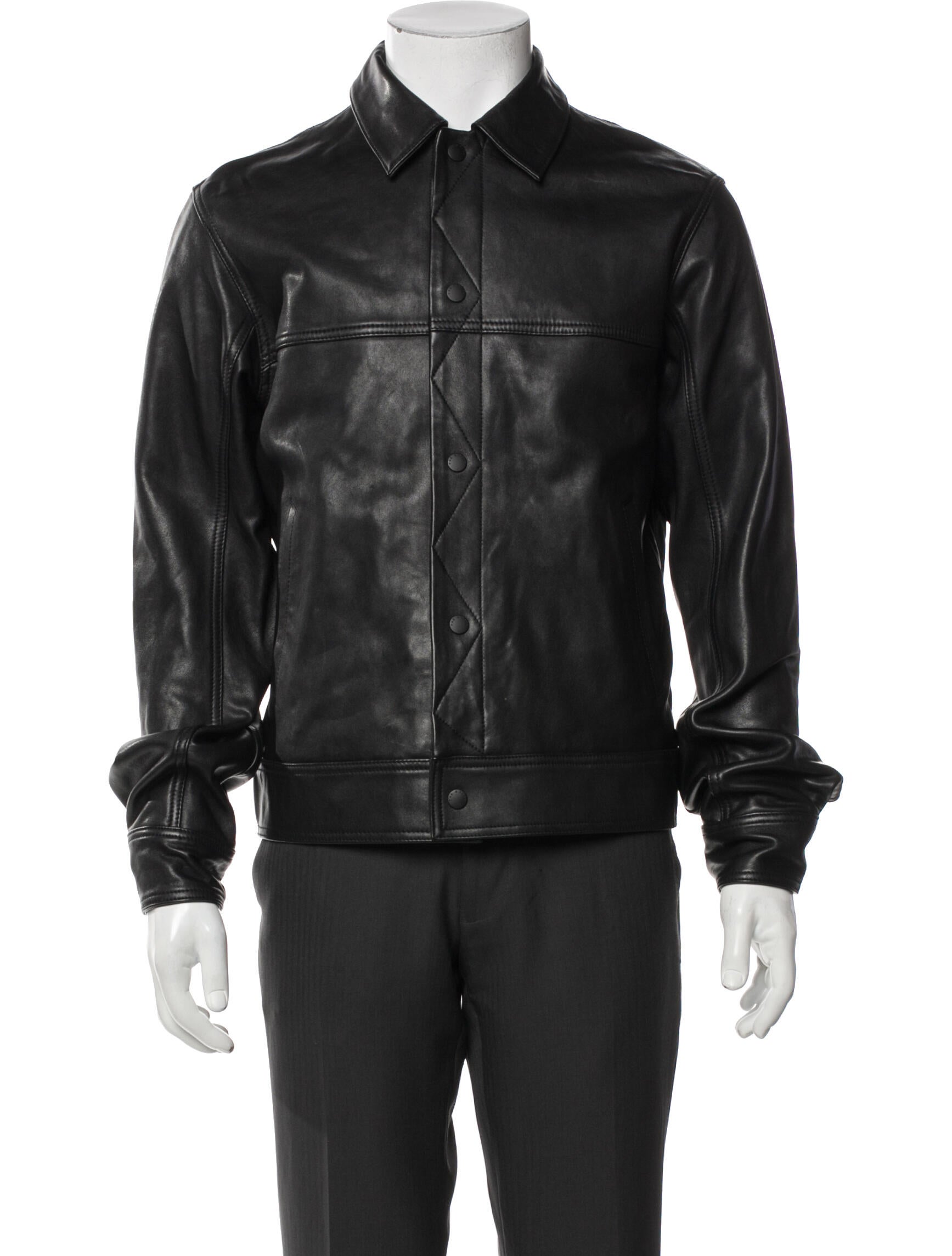 Rag & Bone Lamb Leather Moto Jacket