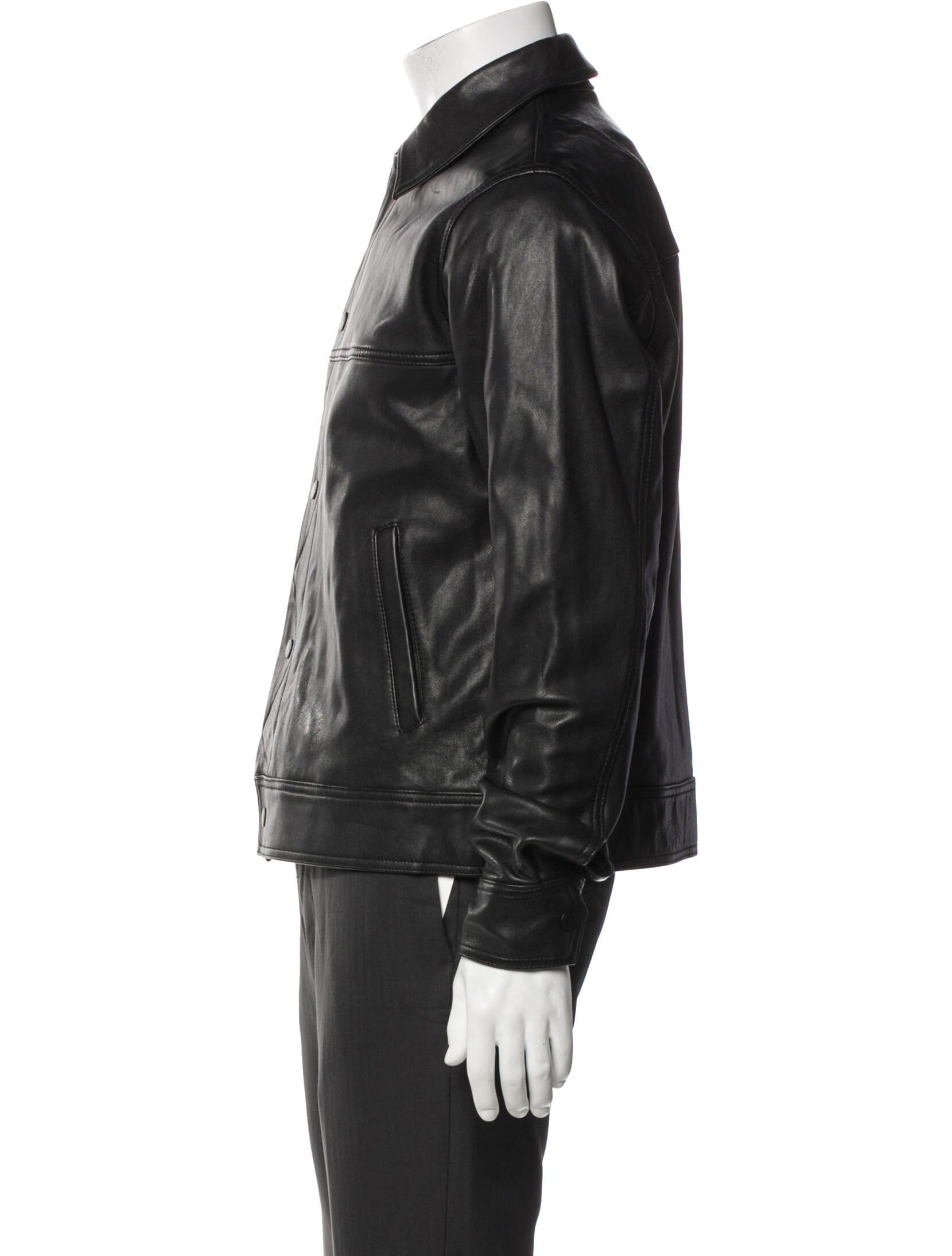 Rag & Bone Lamb Leather Moto Jacket