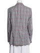 Rag & Bone Plaid Print Blazer