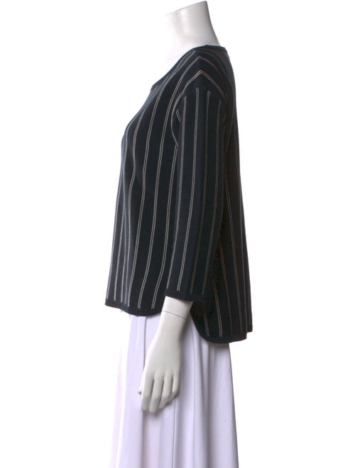 Rag & Bone Striped Scoop Neck Sweater