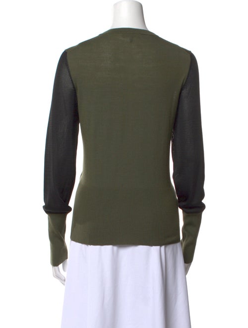 Rag & Bone Merino Wool Colorblock Pattern Sweater