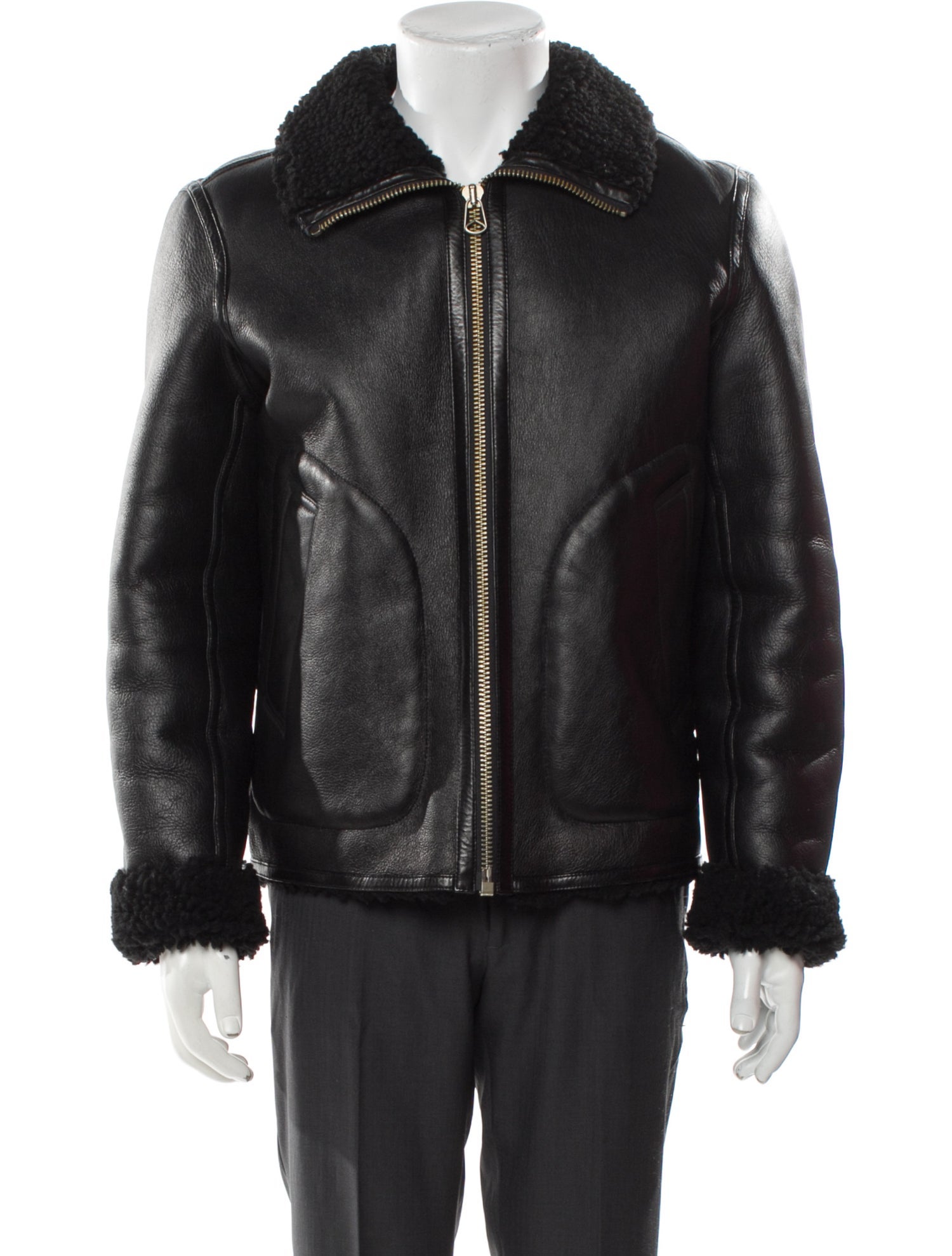 Rag & Bone Shearling Moto Jacket