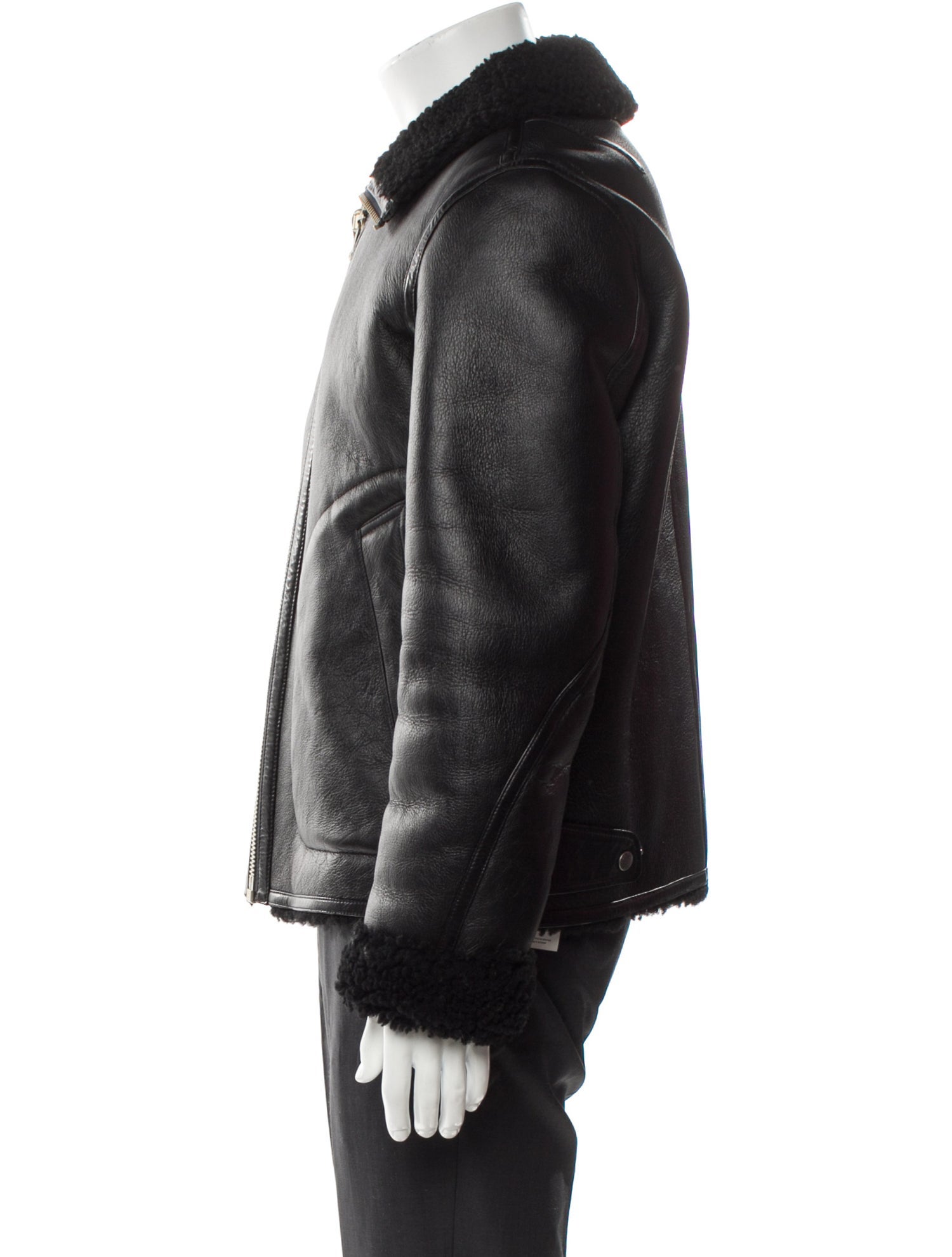 Rag & Bone Shearling Moto Jacket