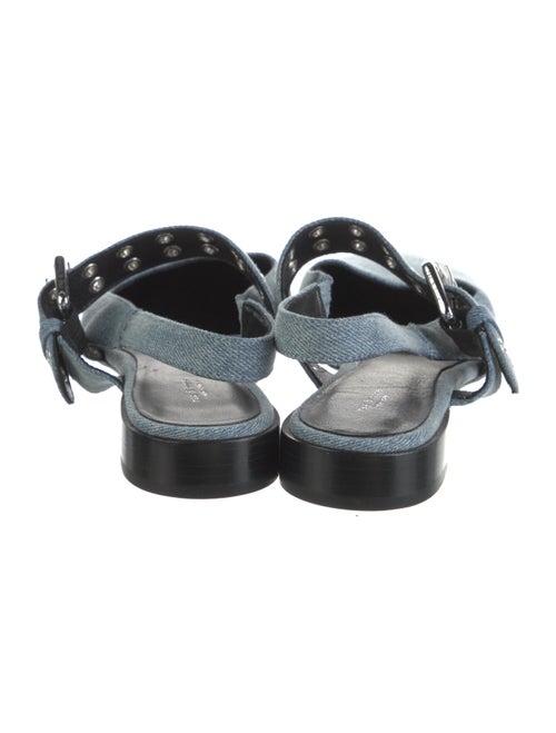 Rag & Bone Denim Slingback Flats