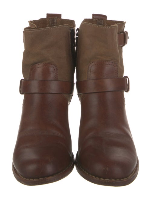 Rag & Bone Leather Moto Boots