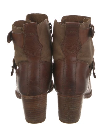 Rag & Bone Leather Moto Boots