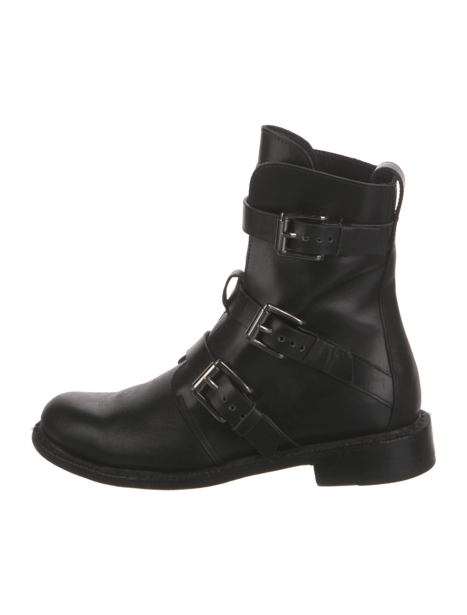 Rag & Bone Leather Combat Boots