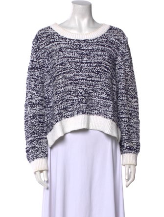 Rag & Bone Striped Scoop Neck Sweater