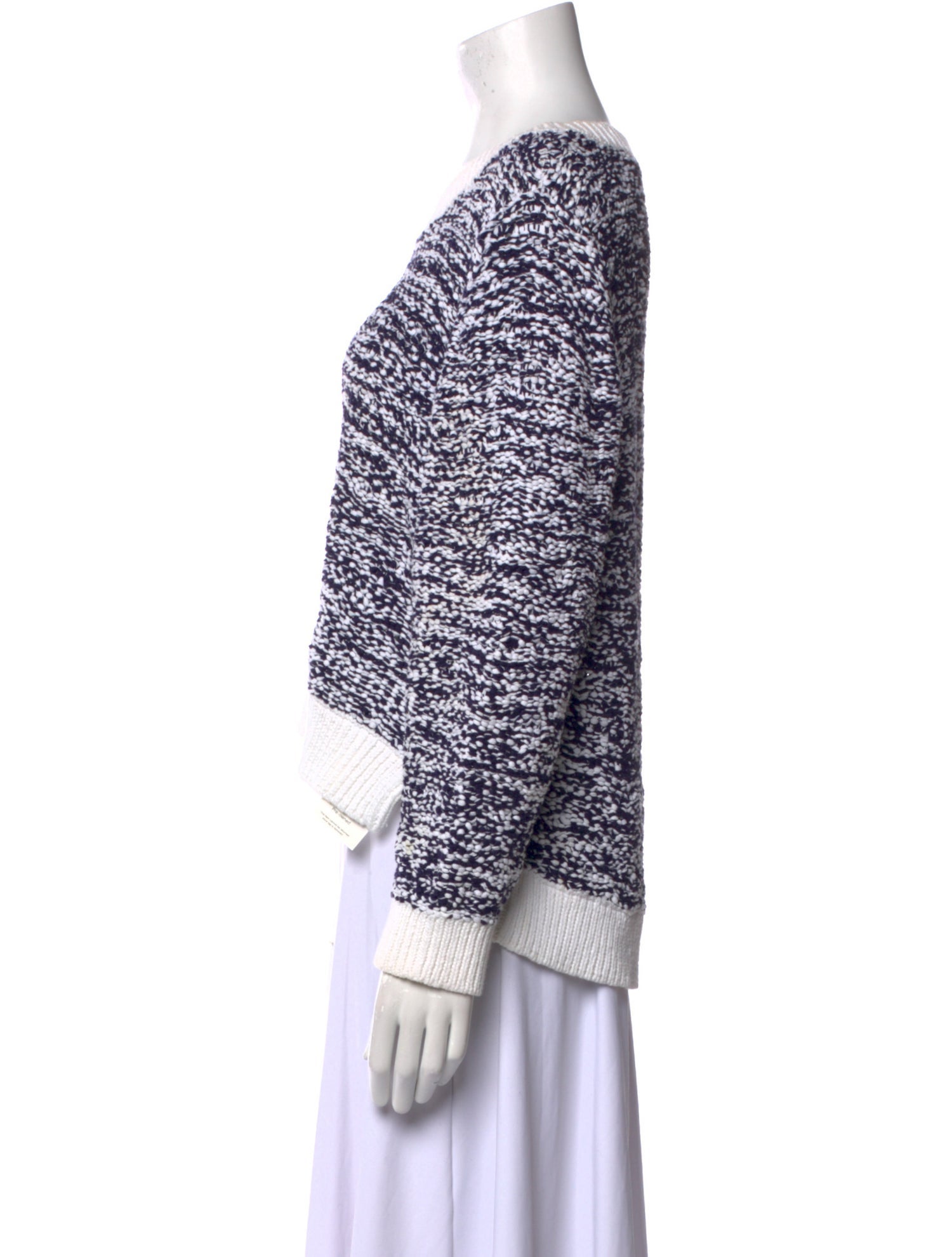 Rag & Bone Striped Scoop Neck Sweater