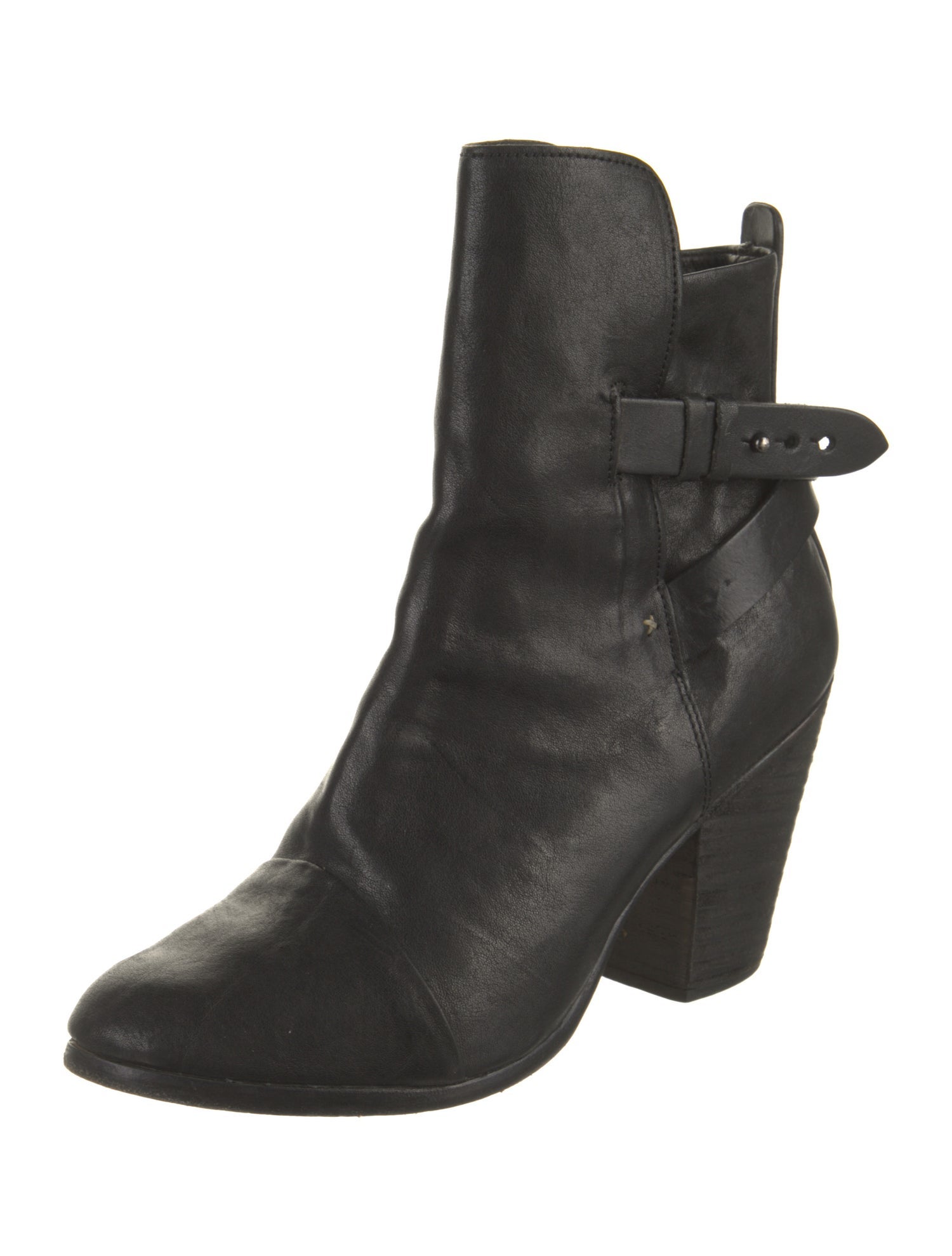 Rag & Bone Leather Moto Boots