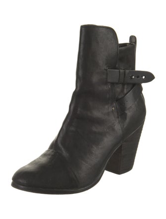Rag & Bone Leather Moto Boots