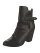 Rag & Bone Leather Moto Boots
