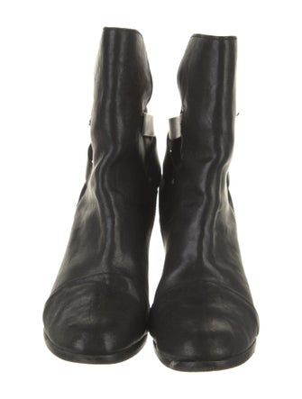 Rag & Bone Leather Moto Boots