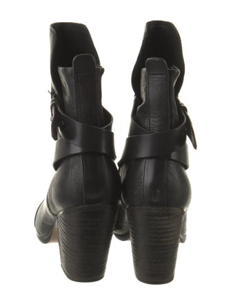Rag & Bone Leather Moto Boots