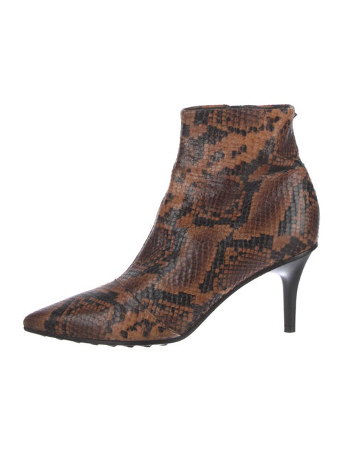 Rag & Bone Snakeskin Animal Print Boots