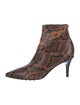 Rag & Bone Snakeskin Animal Print Boots