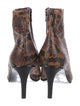 Rag & Bone Snakeskin Animal Print Boots