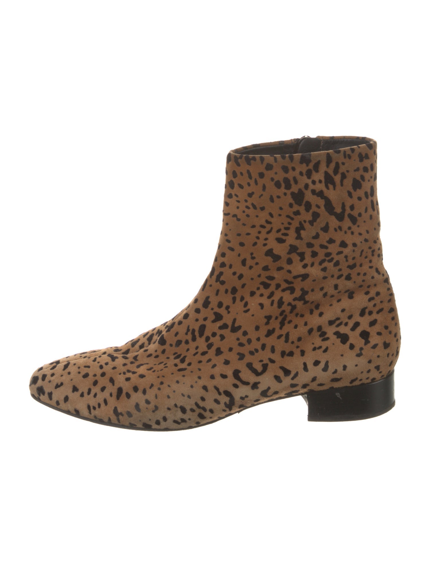Rag & Bone Suede Animal Print Boots
