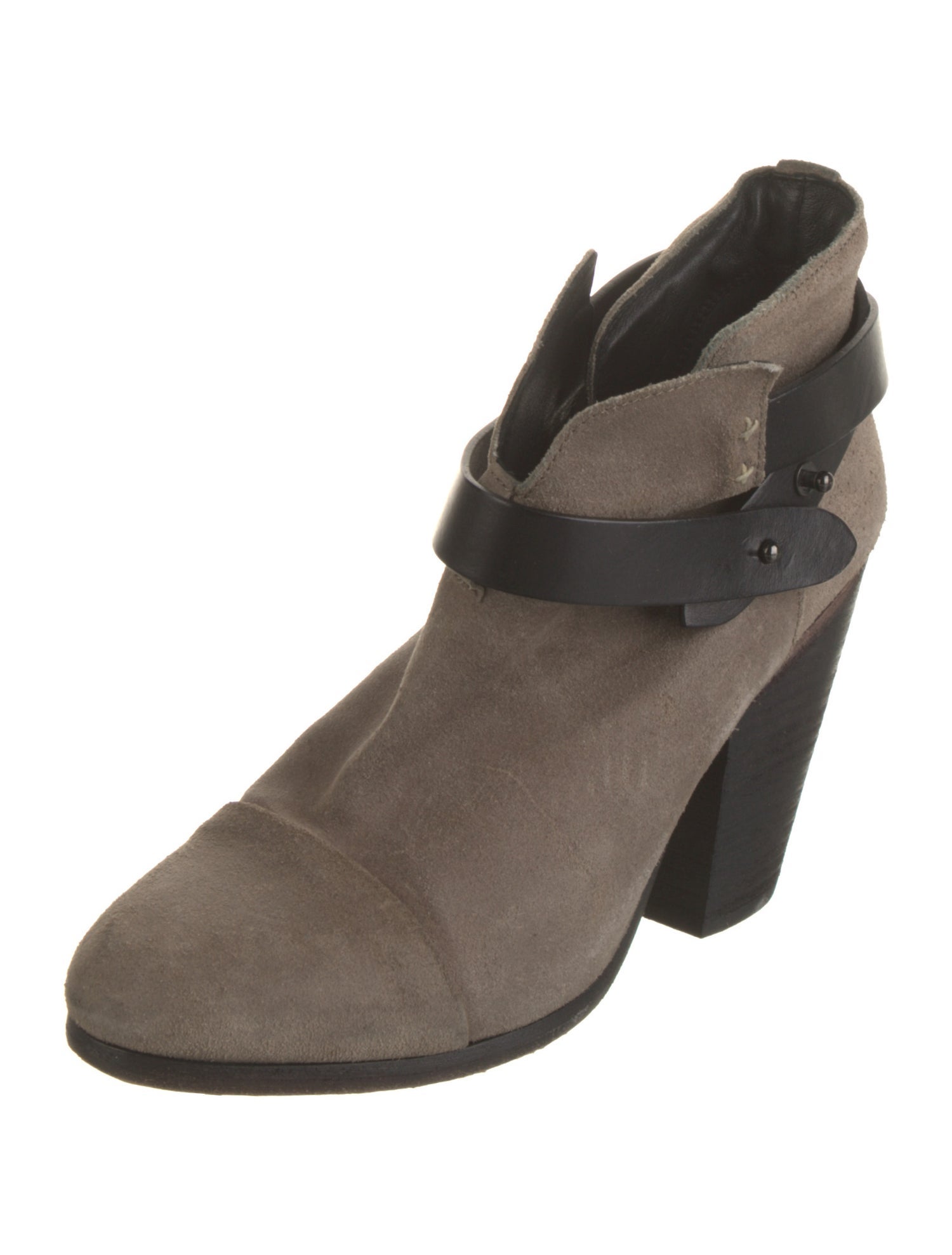 Rag & Bone Suede Leather Trim Embellishment Pumps