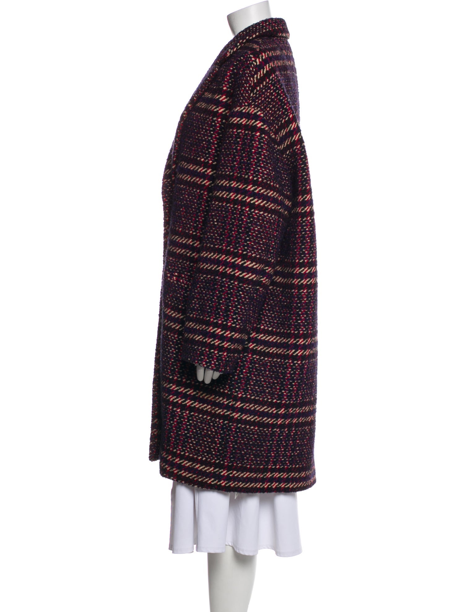 Rag & Bone Plaid Print Coat