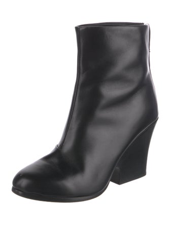 Rag & Bone Leather Tassel Accents Boots