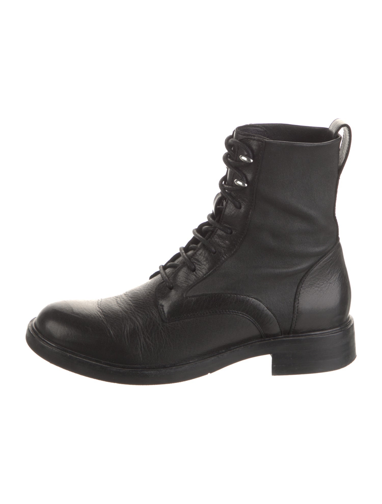 Rag & Bone Leather Combat Boots