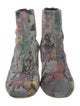 Rag & Bone Velvet Floral Print Boots