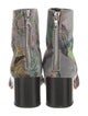 Rag & Bone Velvet Floral Print Boots