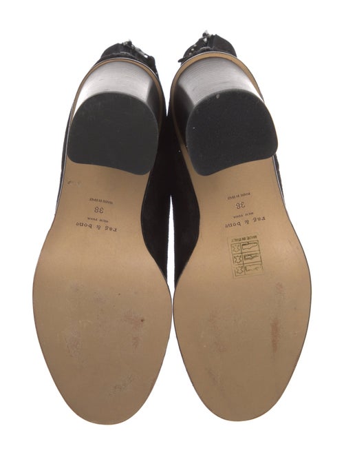 Rag & Bone Suede Studded Accents Boots