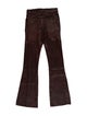 Rag & Bone Lambskin Straight Leg Pants
