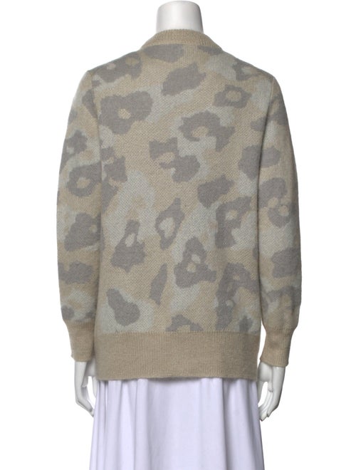 Rag & Bone Printed V-Neck Sweater
