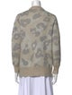 Rag & Bone Printed V-Neck Sweater
