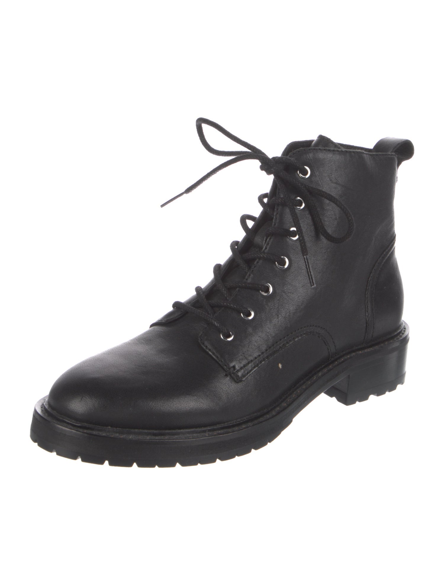 Rag & Bone Leather Combat Boots