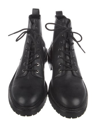 Rag & Bone Leather Combat Boots