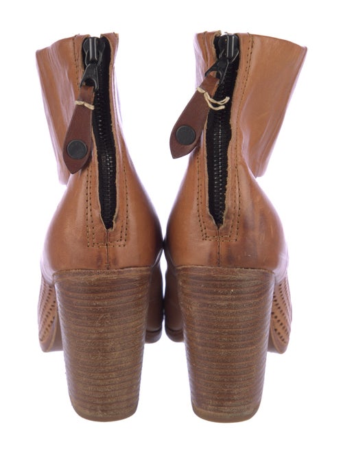 Rag & Bone Leather Cutout Accent Boots