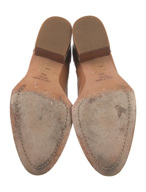 Rag & Bone Leather Grosgrain Trim Chelsea Boots