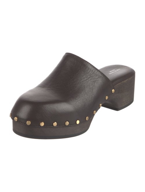Rag & Bone Leather Studded Accents Mules