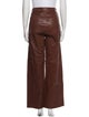 Rag & Bone Leather Wide Leg Pants
