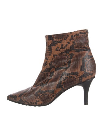 Rag & Bone Python Animal Print Boots